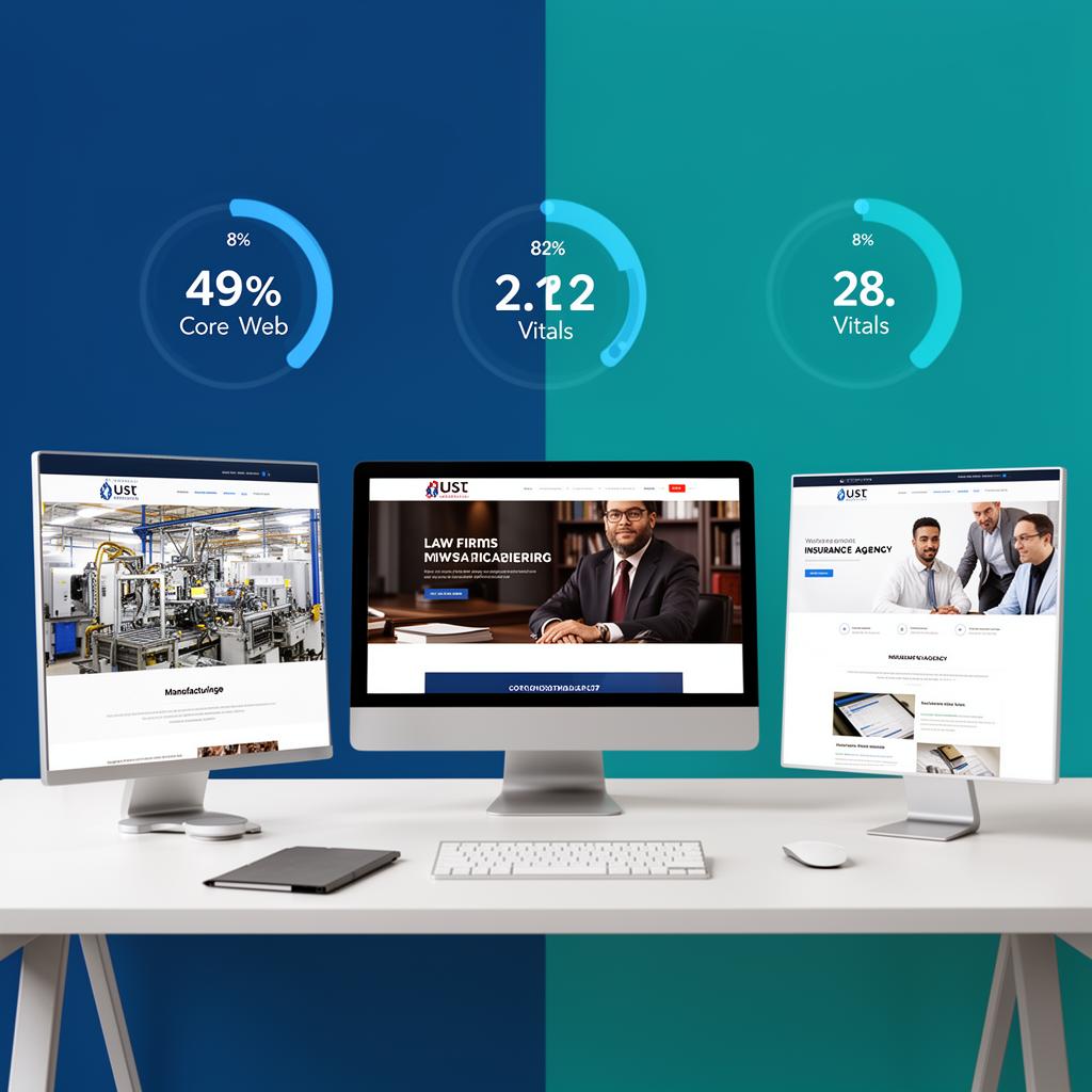 Professional Website Design: The AI-Ready 2025 Blueprint for Manufacturers, Law Firms & Insurance Agencies